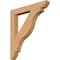 Ekena Millwork Funston Slat Smooth Bracket, Western Red Cedar, 5 1/2"W x 44"D x 48"H BKT06X44X48FST06SWR - alternate 1